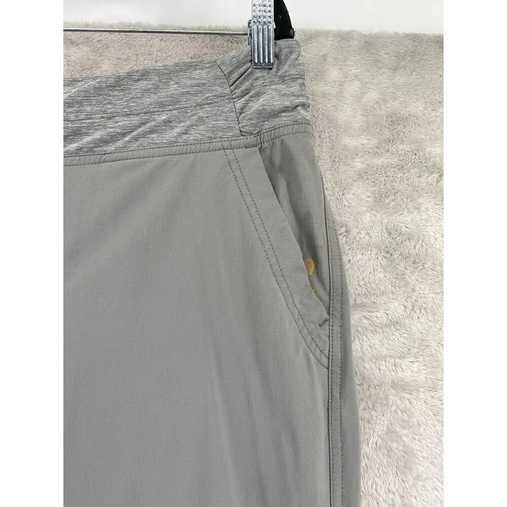 Duluth Trading Dry on the Fly Hiking Pants Womens 12x31 Gray Lightweight Travel